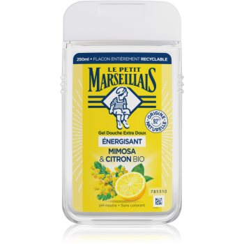 Le Petit Marseillais Mimosa & Organic Lemon gel de duș mătăsos - imagine 2